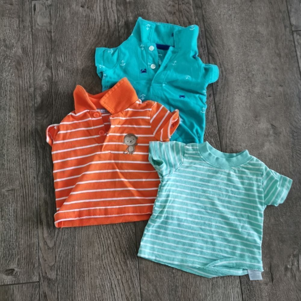 Baby boy Bundle t-shirts 3-6  months
